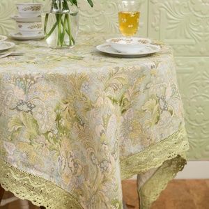 April Cornell Tablecloth Jacob's Court Linen 54x54